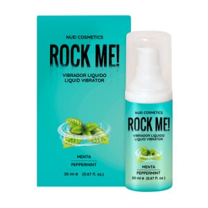 Nuei Liquid Vibrator - Peppermint - 20 ml
