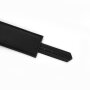 Liebe Seele wrist cuffs vegan leather  Black