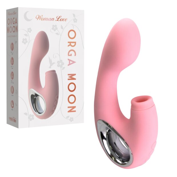 SSI-Japan Women Love Orgamoon Druckwellenstimulator Rosa 165 mm