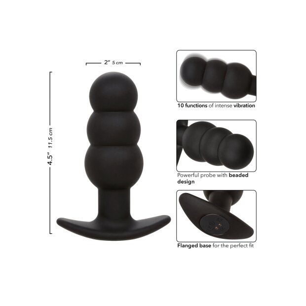 CalExotics Rock Bottom Beaded Probe Black