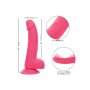 CalExotics Neon Silicone Studs Pink 15,25 cm