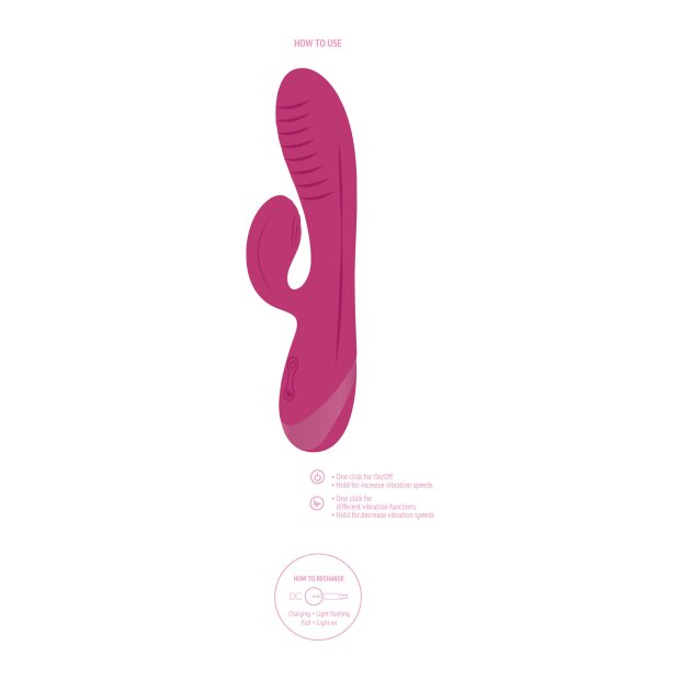 Xocoon Forever Love Clitoris & G-Spot Vibrator Pink