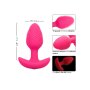 CalExotics Cheeky Vibrating Glow-In-The-Dark Butt Plug Small Glow in the dark