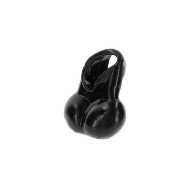ToyJoy Manpower Penis Ring with Scrotum Holder Black