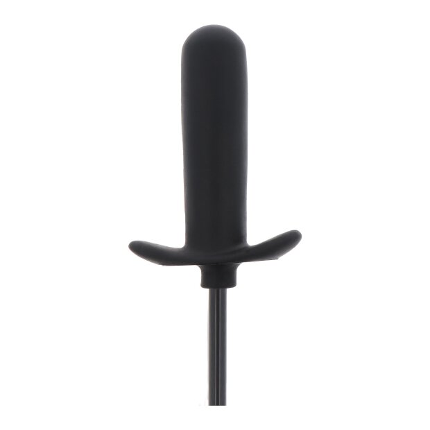 Hidden Desire Extreme Inflatable Smooth Plug - Starter Black