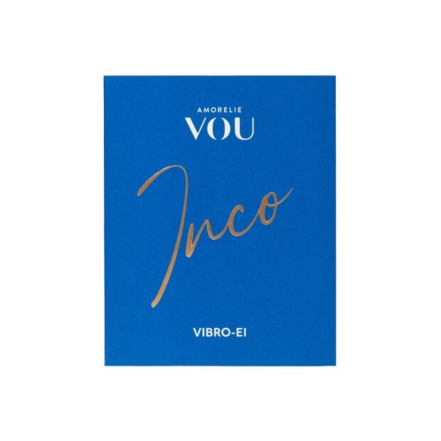 AMORELIE VOU Inco Vibro Egg Blue