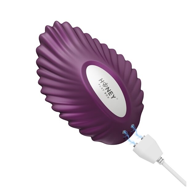 HoneyPlayBox - PEARL App-Controlled Magnetic Panty Vibrator Purple