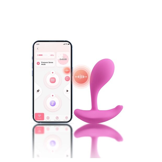 HoneyPlayBox OLY 2 Pressure Sensing App-enabled Wearable Clit & G Spot Vibrator Pink