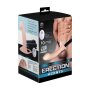 NMC 9.5 Inch Rechargeable Silicone Vibration Hollow Strap On With Ball Ring Flesh