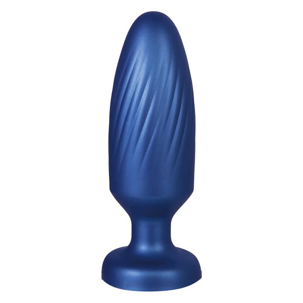NMC 4 Inch Silicone Anal Plug Metallic Blue