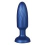 NMC 3.5 Inchsilicone Anal Plug Metallic Blue