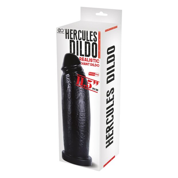 NMC 11.5 Inch Pvc Giant Dildo Black 29,2 cm
