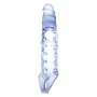 NMC 9 Inch Tpe Transparent Penis Length Enhancer With Ball Strap