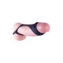 NMCSilicone Cock Strap With Ball Stretcher Black