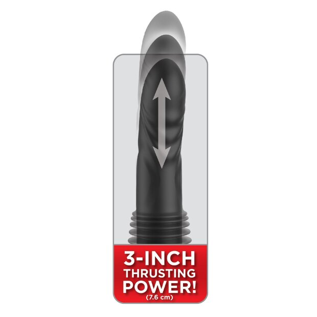 FETISH FANTASY SERIES ULTIMATE SILICONE THRUSTER - BLACK
