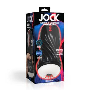 Curve Toys Sucking and Vibrating Masturbator - Black