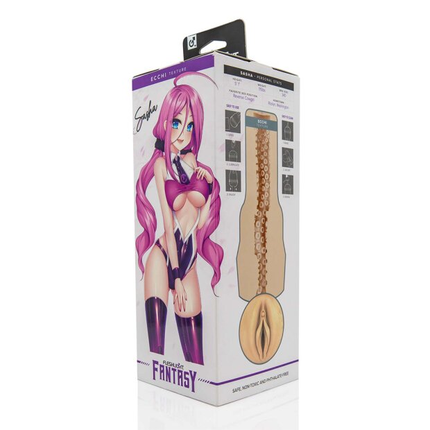 FLESHLIGHT Hentai Sasha Nakamoto Ecchi Vagina Masturbator