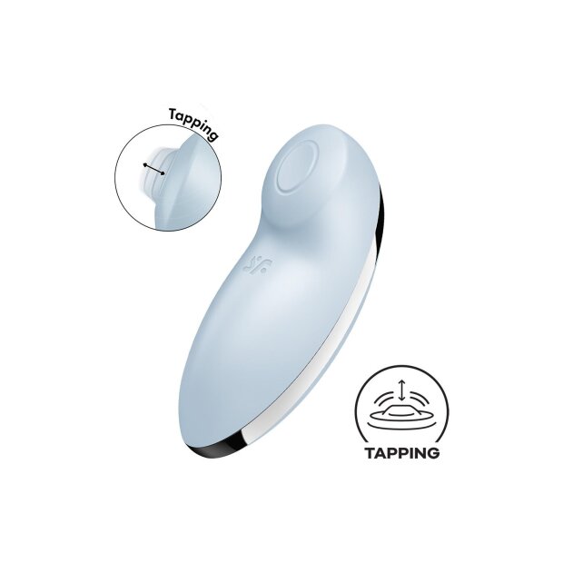 Satisfyer Tap and Climax 2 blue