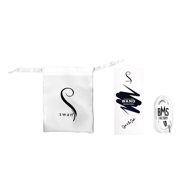 Swan Vibes The Mini Swan Wand Glow In The Dark Orange