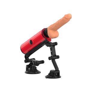 ZSEX Double Suction Cup Fuck Machine Red 19 cm