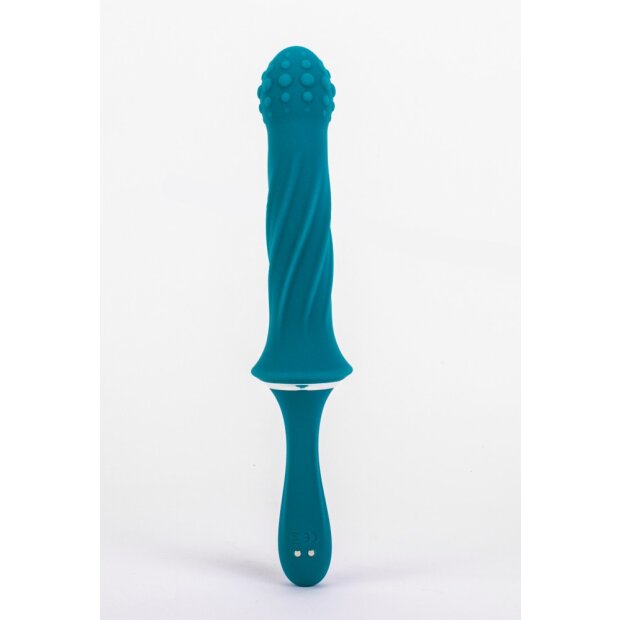 X-MEN Vibrating Plug Green II 3 cm