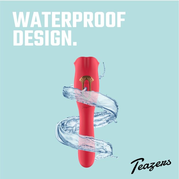 Teazers Vibrator with Licking Clitoris Stimulator