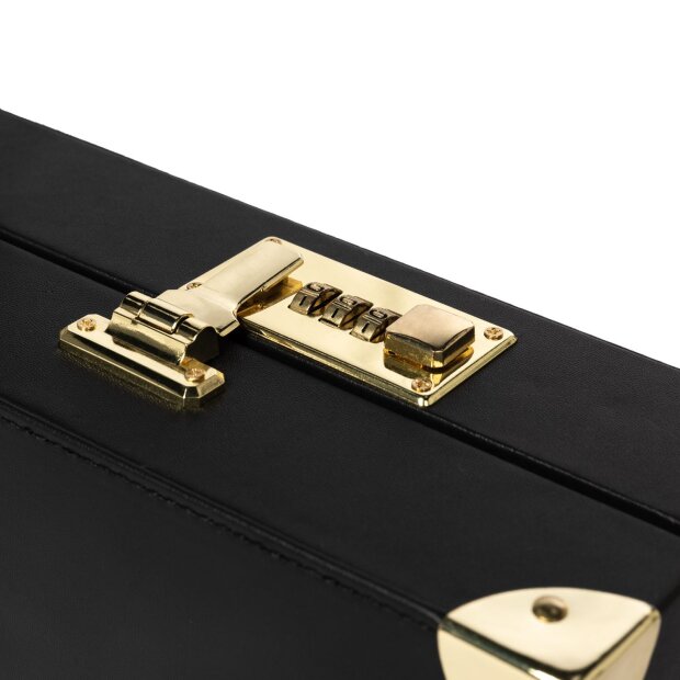 Bedroom Fantasies - Bondage Suitcase 13 Pcs - Cow Leather
