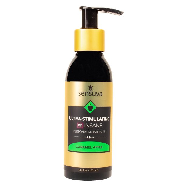 SENSUVA Insane Ultra-Stimulating Personal Moisturizer Caramel Apple 125ml