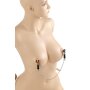 Virgite Pinces à seins Modèle 20 Noir Argent 2 pièces