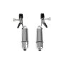 Virgite Nipple Clamps Model 25 Silver 2 Pieces