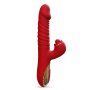 IY Ascen Rabbit Vibrator Appgesteuert Rot 24,8 cm