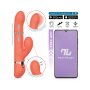IY Mindy Vibromasseur Rabbit avec Commande par Application Orange 23,5 cm Ø 3,5 cm