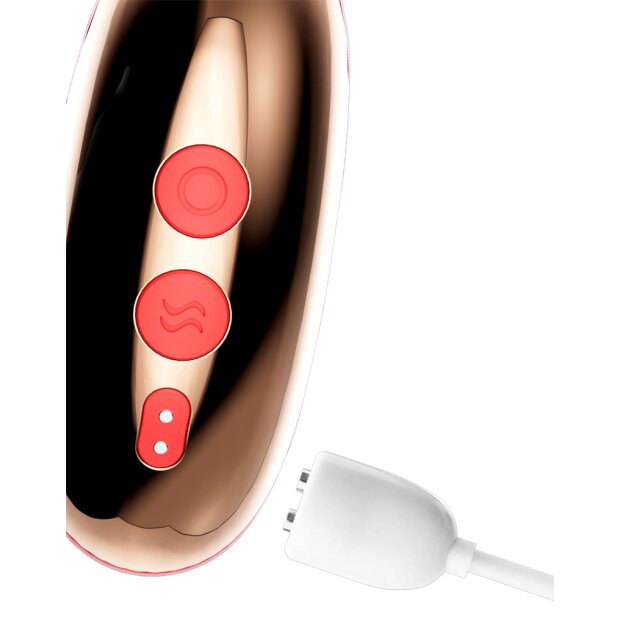 IY Rondy Clitoral Vibrator with App Control Red 8.8 cm