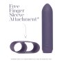 Je Joue Classic Bullet Vibrator with Finger Sleeve Purple