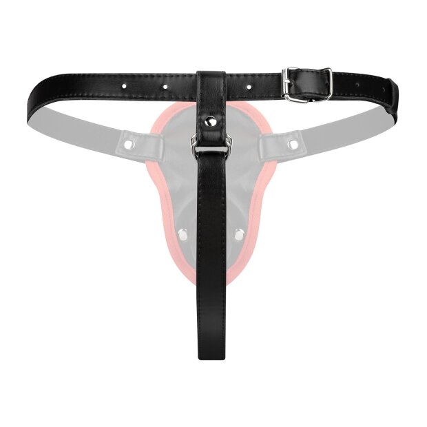 Easy Toys Fetish Collection - Double Dildo Strap-On Set - Black