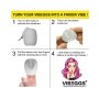 VIBEGGS - Naughty Nubs - Vibrating Masturbation Sleeve - White