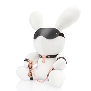 S-Line Rabbit Bondage - Velvet - Large - White