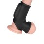 LoveToy Silk Knights Ring Vibrating Penis And Scrotum Sleeve (Ø 2.8 cm) - Black