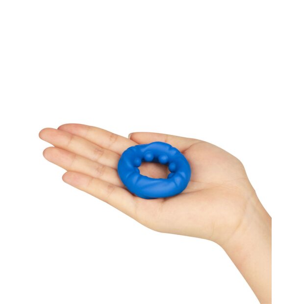 LoveToy Pinnacle Pro Ridge Bump Stretcher Blue