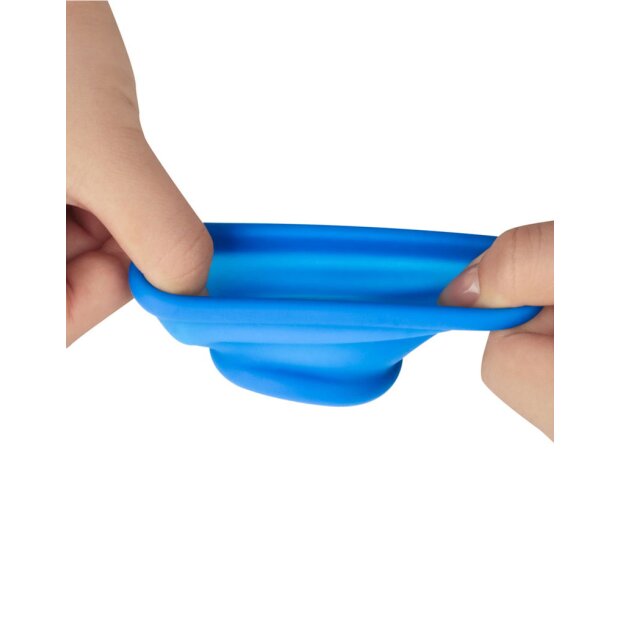 LoveToy Pinnacle Pro Tapered Squeeze Stretcher Blue