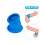 LoveToy Pinnacle Pro Tapered Squeeze Stretcher Blue