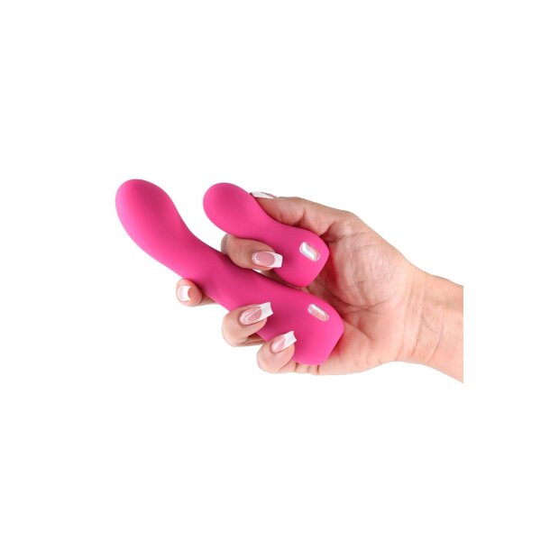 NS Novelties Inya Couplet 2-Piece Vibrator Set Pink 15.2 cm Ø 3.9 cm