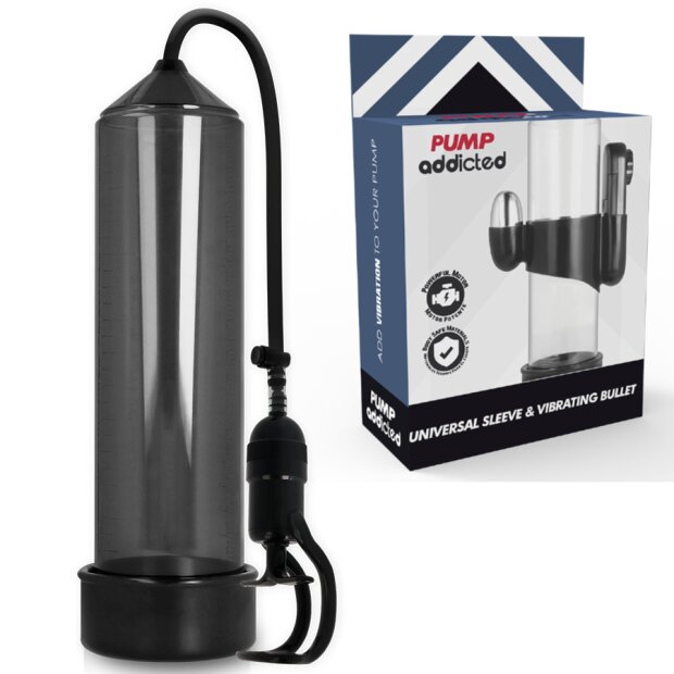 PUMP ADDICTED - RX5 Black Vibrator Pumpe
