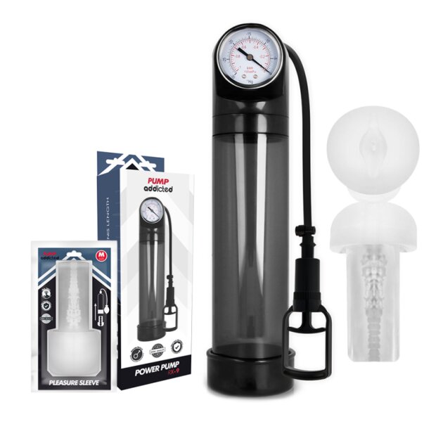 PUMP ADDICTED - RX9 Black With Masturbator