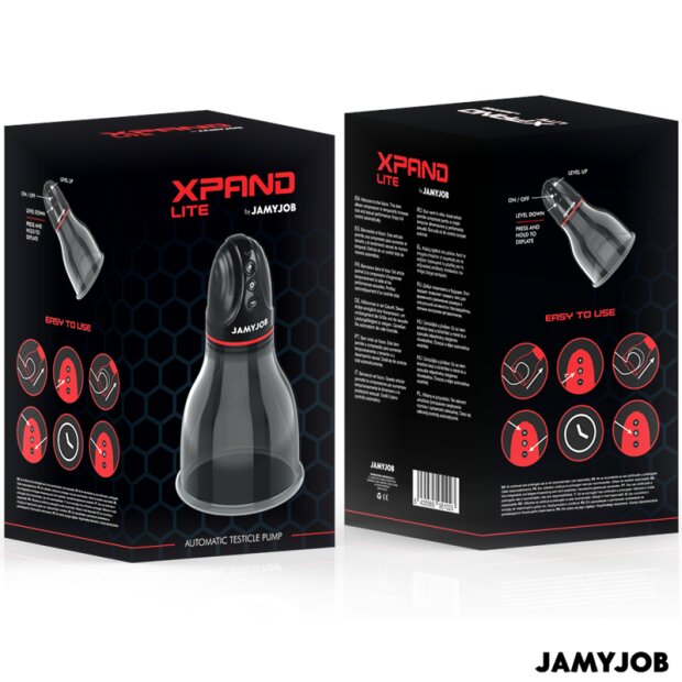 JAMYJOB Xpand Lite Automatic Testic Pump 3 Suction Levels Grey