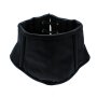 Kiotos Collier en Cuir style Corset Noir