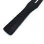 Kiotos Leder Paddle mit Y-Split Schwarz