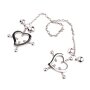 Kiotos Heart-Shaped Nipple Clamps Tinkling Bells
