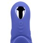 Loveline Vibrating Cockring with Clit Stimulation Tamiya Blue