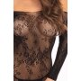 Open Season Off Shoulder Dress Black S/M - 3XL/4XL